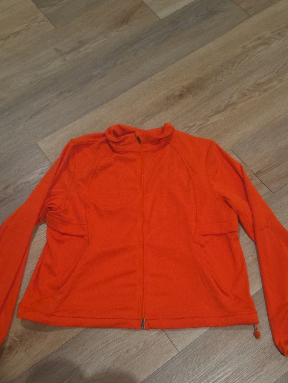 lululemon athletica Women's Orange Full-Zip Utility Jacket